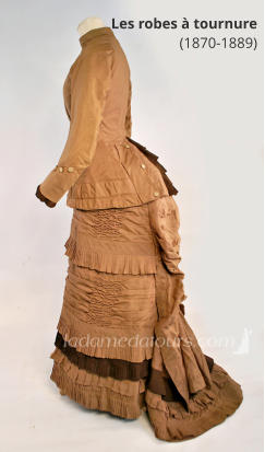Les robes à tournure (1870-1889)