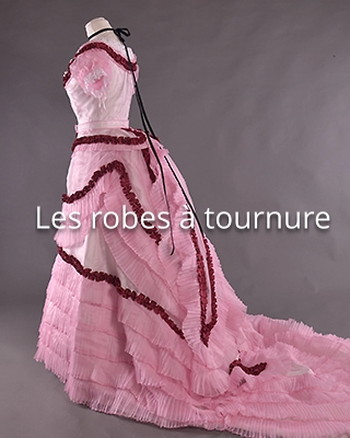 Les robes à tournure
